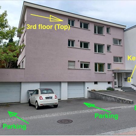 Schone Grosse Attika-Wohnung Im Zentrum Von Vaduz Inkl. Parkplatz Exterior photo